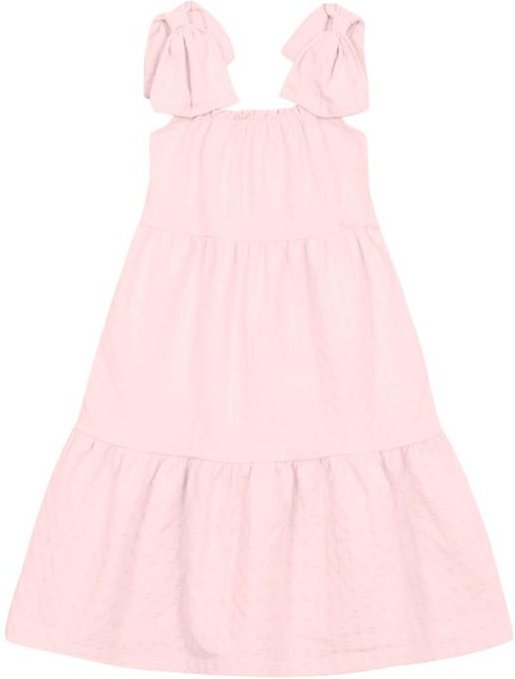 Imagem principal Vestido Infantil Menina com Laço Rosa Brandili Mundi Brandili Mundi