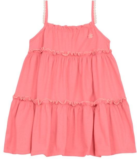 Imagem principal Vestido Infantil Menina com Pompom Rosa Brandili Brandili
