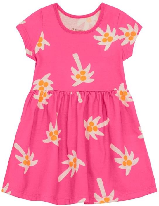 Imagem principal Vestido Infantil Menina de Coqueiro Rosa Brandili Brandili