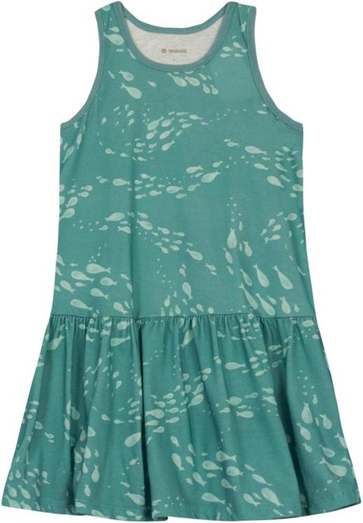 Imagem principal Vestido Infantil Menina de Peixinhos Verde Brandili Brandili