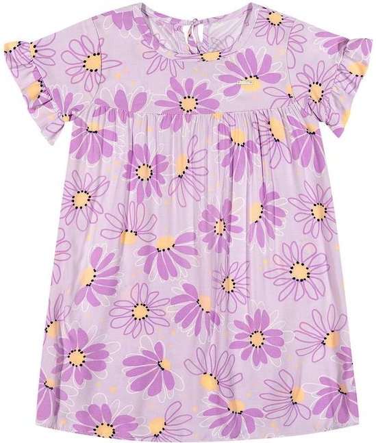 Imagem principal Vestido Infantil Menina Floral Elian Roxo Elian