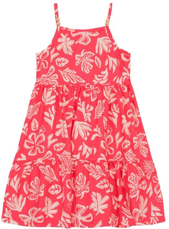 Imagem principal Vestido Infantil Menina Florido Vermelho Brandili Brandili