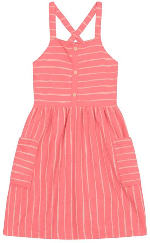 Imagem principal Vestido Infantil Menina Listrado Rosa Brandili Brandili