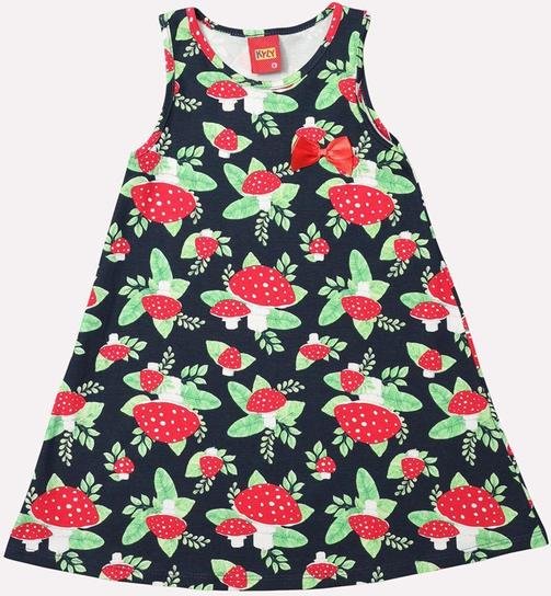 Imagem principal Vestido Infantil Menina Natureza Azul Kyly Kyly