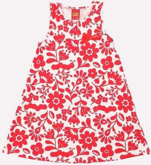 Imagem principal Vestido Infantil Menina Natureza Branco Kyly Kyly