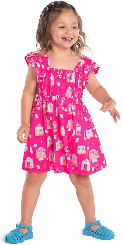 Imagem principal Vestido Infantil Menina Pink Kyly Kyly