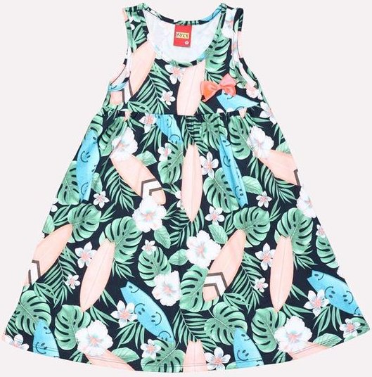 Imagem principal Vestido Infantil Menina Surf Azul Kyly Kyly