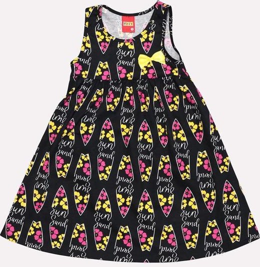 Imagem principal Vestido Infantil Menina Surf Preto Kyly Kyly