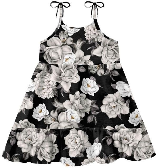 Imagem principal Vestido Infantil Preto Milon Milon