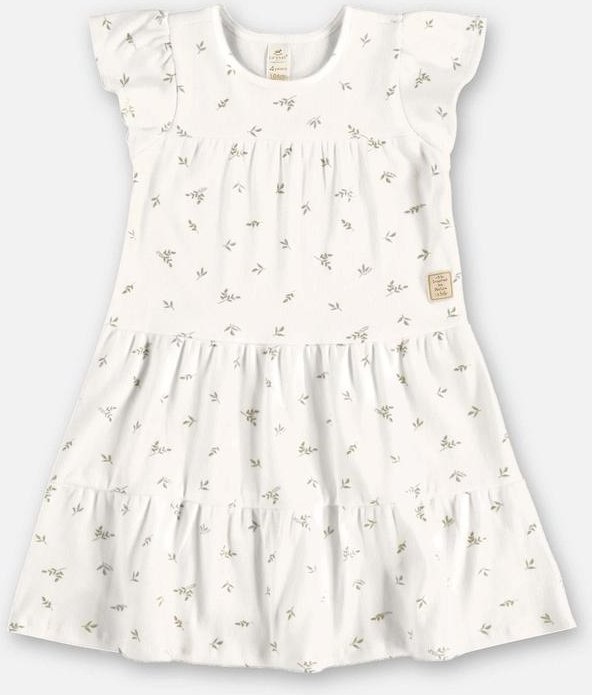 Imagem principal Vestido Infantil Ribana Sustentável Branco Up Baby Up Baby