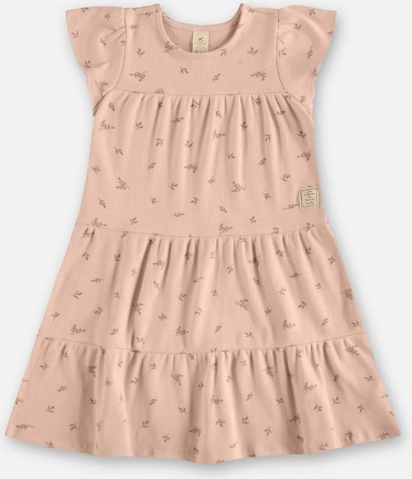Imagem principal Vestido Infantil Ribana Sustentável Rosa Up Baby Up Baby