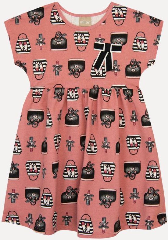 Imagem principal Vestido Infantil Rosa Milon Milon