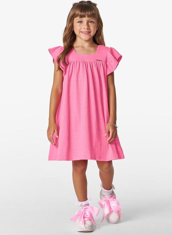 Imagem principal Vestido Infnatil em Anarruga Rosa Trick Nick Trick Nick