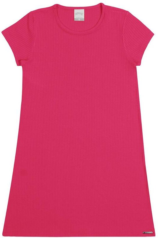 Imagem principal Vestido Malha Canelado Sevilha Rosa Alakazoo Alakazoo