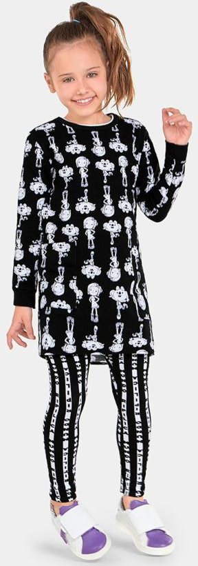 Vestido Malha Mundo Ripilica Preto