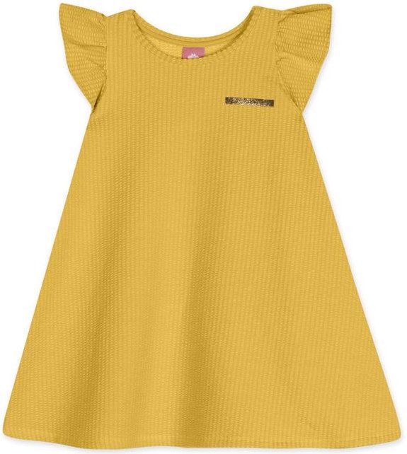 Imagem principal Vestido Manga Curta Bebê Feminino Amarelo Lilica Ripilica Lilica Ripilica