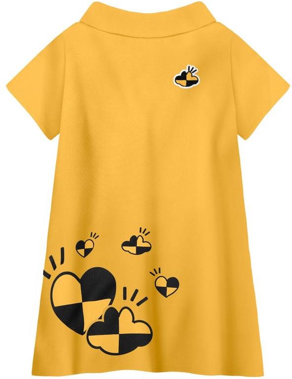 Imagem principal Vestido Manga Curta Menina Infantil Amarelo Lilica Ripilica Lilica Ripilica