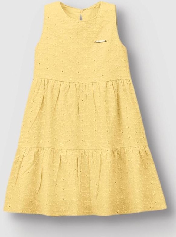 Imagem principal Vestido Marias Mídi Amarelo Carinhoso Carinhoso