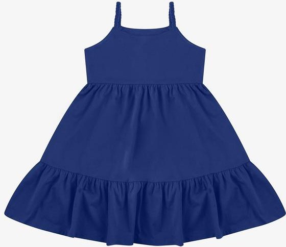 Vestido Meia Malha Azul