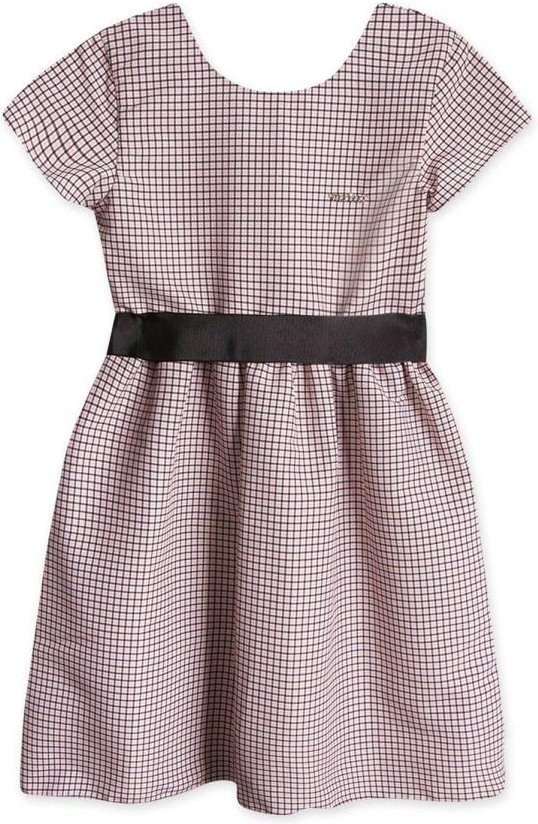 Imagem principal Vestido Xadrez Manga Curta Infantil Rosa Marisol Marisol