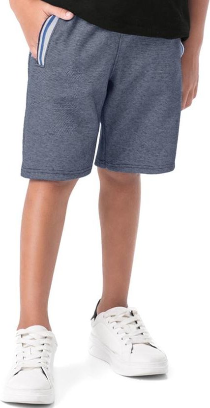 Imagem principal Bermuda Azul Marinho em Moletom Piquet Menino Carinhoso Carinhoso