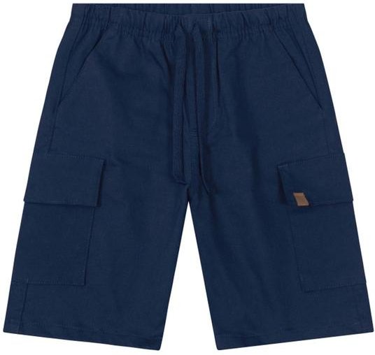 Imagem principal Bermuda Cargo em Sarja Infantil Menino Azul Brandili Brandili
