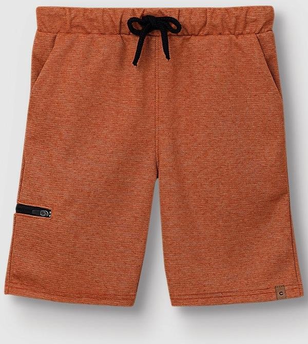 Imagem principal Bermuda Comfort em Moletom Terracota Carinhoso Carinhoso