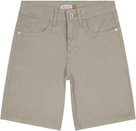 Imagem principal Bermuda Comfort em Sarja Menino Marrom Carinhoso Carinhoso