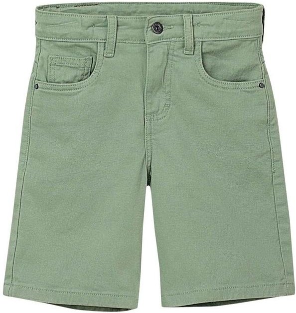 Imagem principal Bermuda Comfort em Sarja Verde Musgo Carinhoso Carinhoso