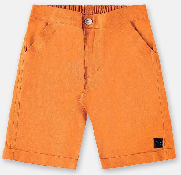 Imagem principal Bermuda em Linho para Menino Laranja Up Baby Up Baby