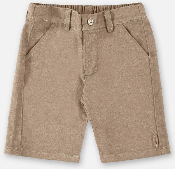 Imagem principal Bermuda Infantil em Sarja Marrom Trick Nick Trick Nick