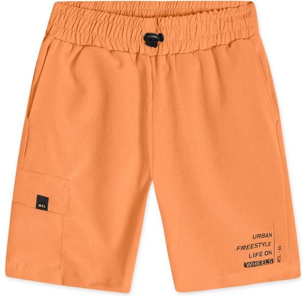 Bermuda Infantil Masculina Laranja