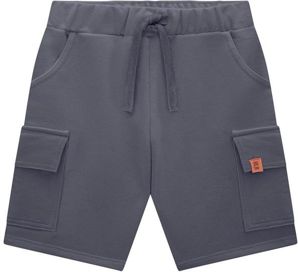 Imagem principal Bermuda Infantil Menino Básica Cinza Milon Milon