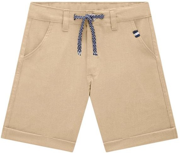 Imagem principal Bermuda Infantil Menino Básica Marrom Milon Milon