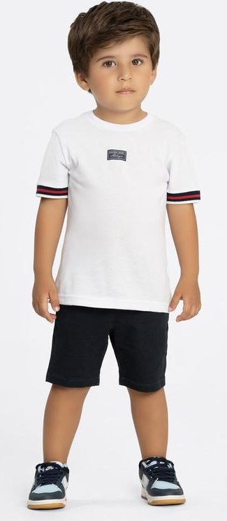 Imagem principal Bermuda Infantil Menino com Bolsos Azul