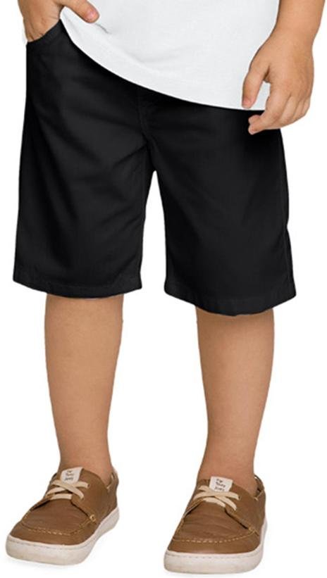 Imagem principal Bermuda Infantil Menino Preto Milon Milon