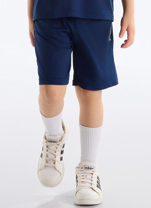 Imagem principal Bermuda Malha Dry Fit Azul Quimby Quimby