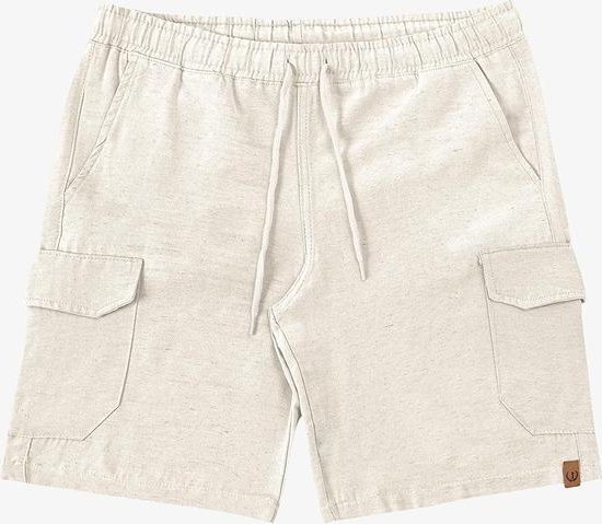 Imagem principal Bermuda Masculina Cargo com Elástico Shift Bege Rovitex Rovitex