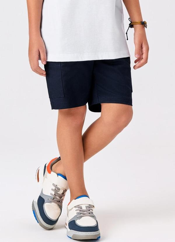 Imagem principal Bermuda Menino Linho Azul Trick Nick Trick Nick