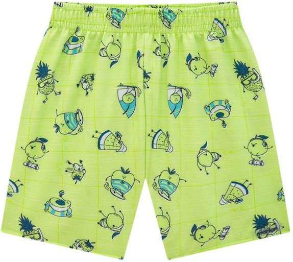 Imagem principal Bermuda Menino Microfibra Little Fruits Verde Marlan Marlan