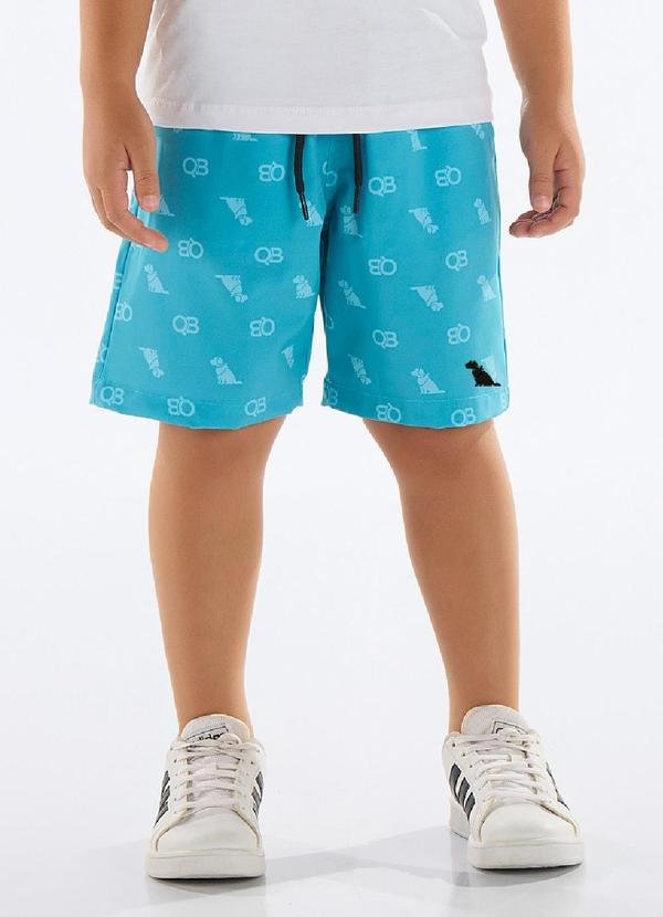 Imagem principal Bermuda Menino Microfibra Verde Quimby Quimby