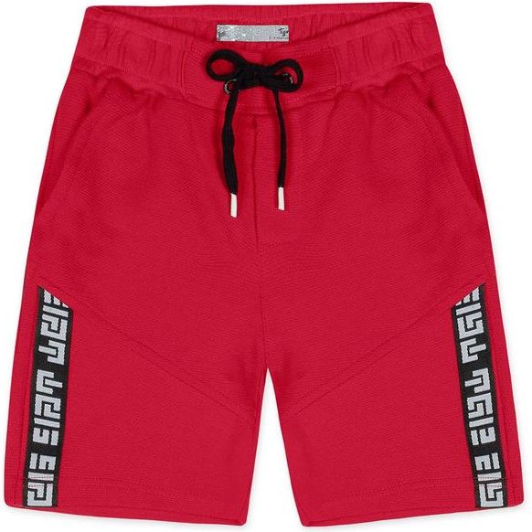 Imagem principal Bermuda Moletom Menino Vermelho Tigor T. Tigre Tigor T. Tigre