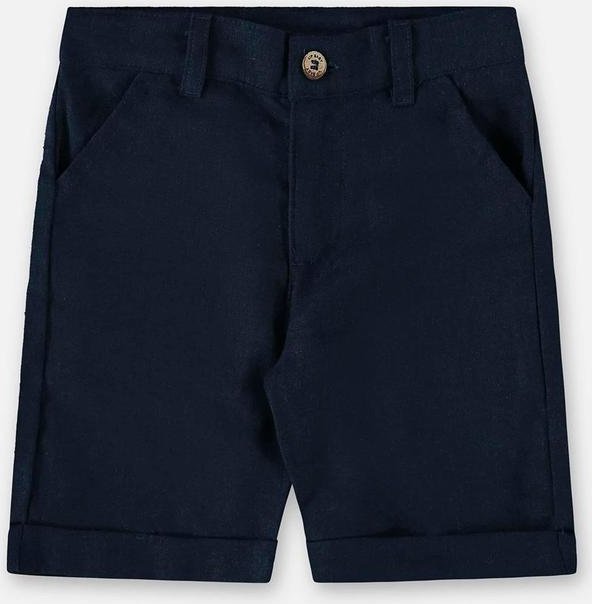 Imagem principal Bermuda para Menino em Linho Azul Up Baby Up Baby