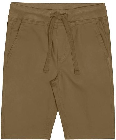 Imagem principal Bermuda Sarja Menino com Elasticidade Marrom Alakazoo Alakazoo