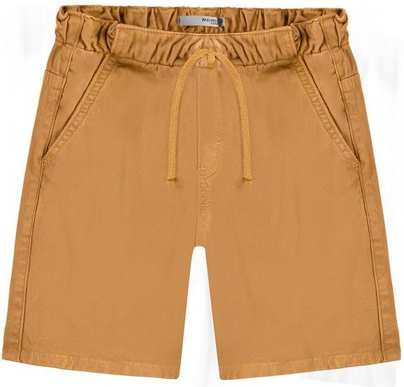 Imagem principal Bermuda Tradicional em Sarja Marrom Malwee Kids Malwee Kids