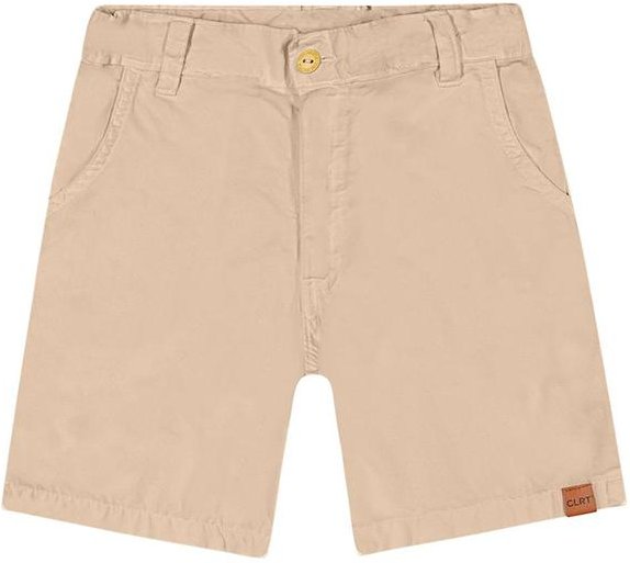 Imagem principal Short Infantil Menino com Bolsos Colorittá Bege Colorittá