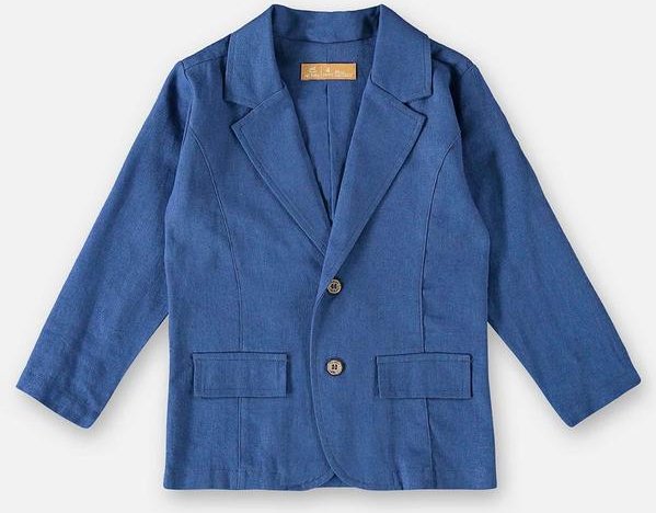 Imagem principal Blazer em Linho Infantil Menino Azul Up Baby Up Baby