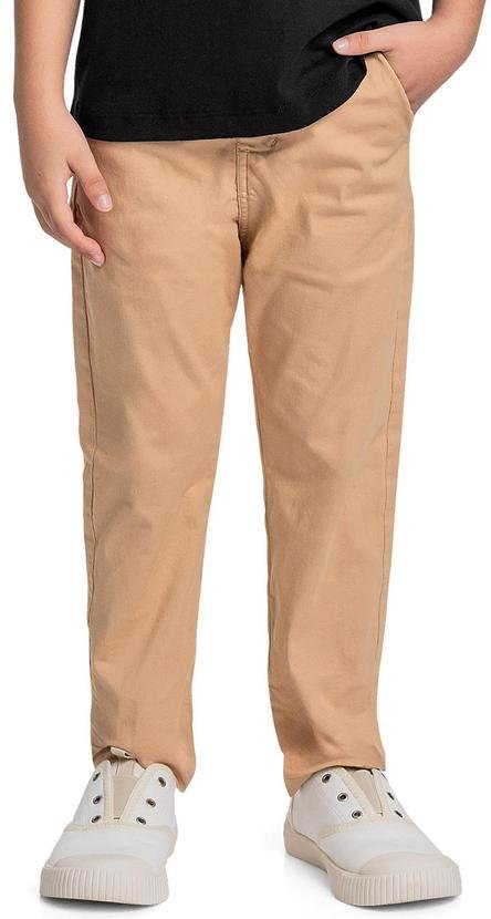 Imagem principal Calça em Sarja para Menino Marrom Quimby Quimby