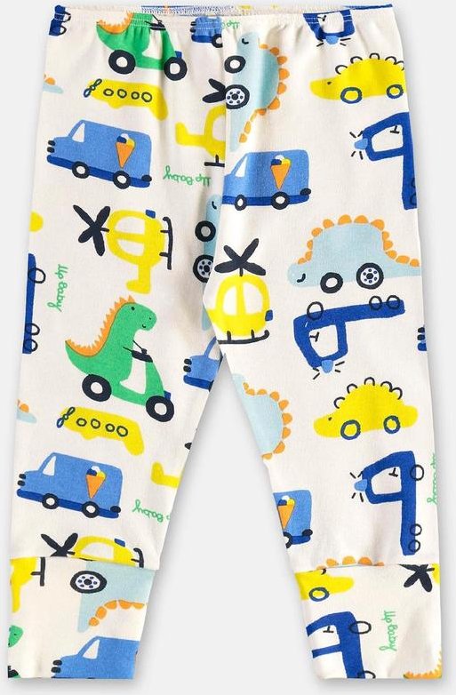 Imagem principal Calça para Bebê Menino em Suedine Branco Up Baby Up Baby