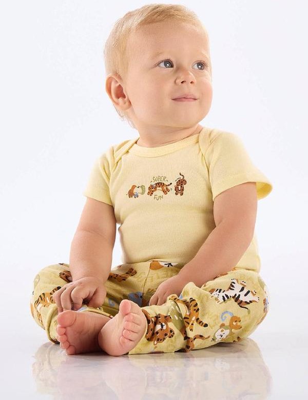 Imagem principal Calça para Bebê Menino em Suedine Verde Up Baby Up Baby